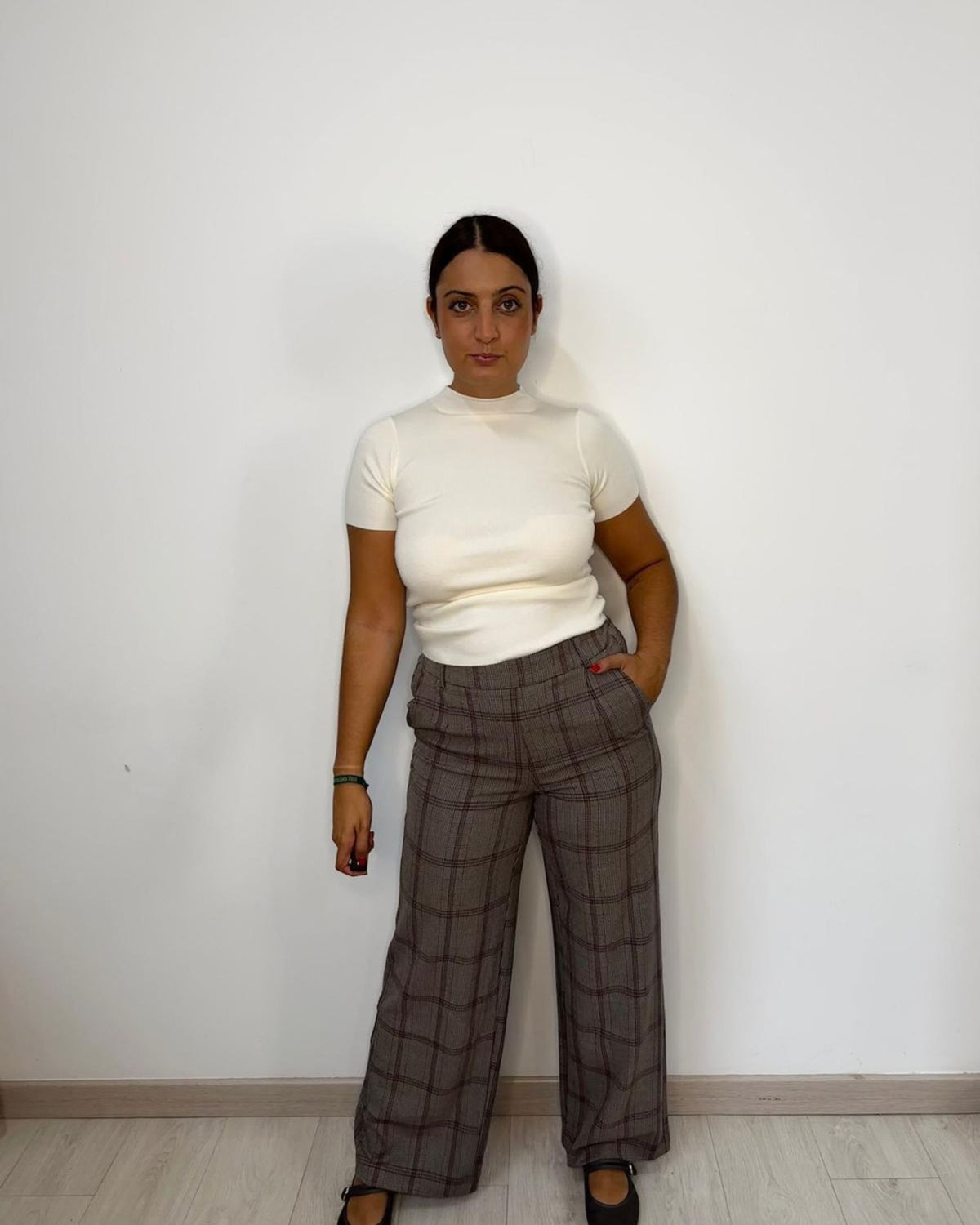pantalon cuadros vila