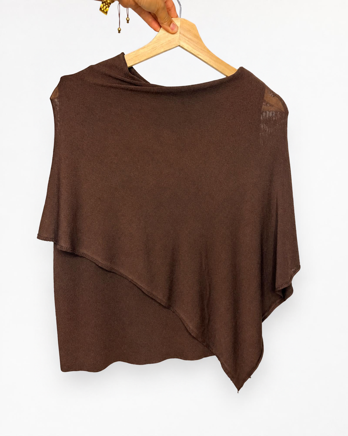 Poncho punto suave