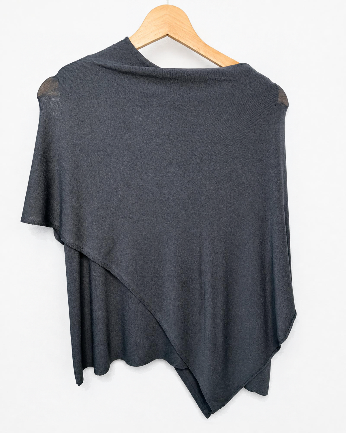 Poncho punto suave